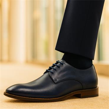 6th Sense Guitar Plain Toe Dress Shoe - Navy